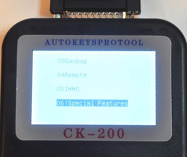 CK-200 Anahtar Programcı Ekranı-1