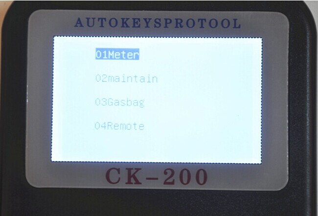 CK-200 Anahtar Programcı Ekranı-2