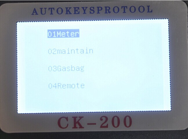 CK-200 Anahtar Programcı Ekranı-7