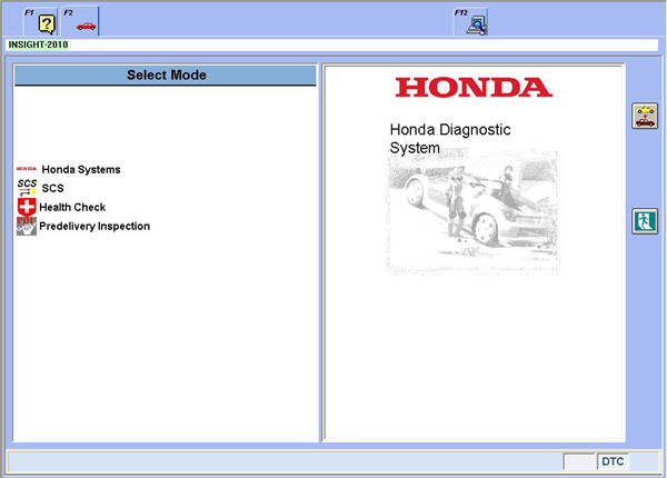 Çift Pano Yazılımlı Honda HDS 2