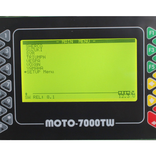 Moto 7000TW Evrensel Tarayıcı Yazılımı Ekran 4