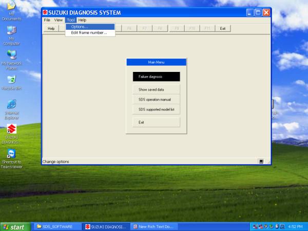 SDS yazılımı ekran 2
