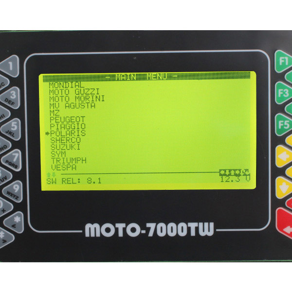 Moto 7000TW Evrensel Tarayıcı Yazılımı Ekran 3