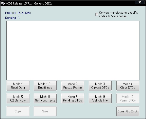 VAGCOM V15.7.1 Yazılım Ekranı 2