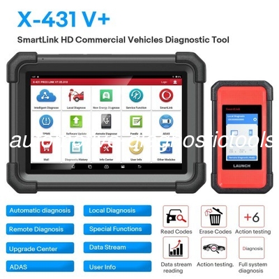 İyi bir fiyat. Launch X431 V+ SmartLink HD 12V / 24V kamyonlar için ağır yüklü teşhis aracı çevrimiçi