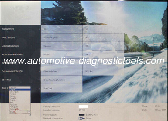 İyi bir fiyat. V18.150 Porsche Piwis Tester II için Porsche PIWIS Yazılımı çevrimiçi