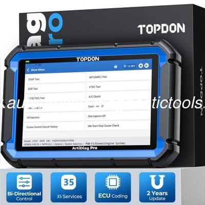 İyi bir fiyat. TOPDON ArtiDiag Pro V2.0 ECU kodlaması ile iki yönlü teşhis tarama aracı çevrimiçi