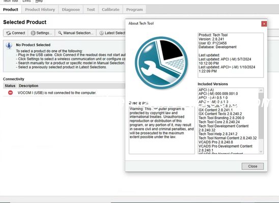İyi bir fiyat. 2025 için Vo-lvo Premium Tech Tool PTT2.8.241 VOCOM/VOCOM II için yazılım+ACPI+Developtool çevrimiçi