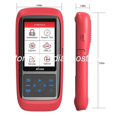 İyi bir fiyat. XTOOL X100 Pro3 Profesyonel Otomatik Anahtar Programcısı EPB, ABS, TPS Yeniden Kurma İşlevlerini Ekle Ücretsiz Güncelleme Hayat boyu çevrimiçi
