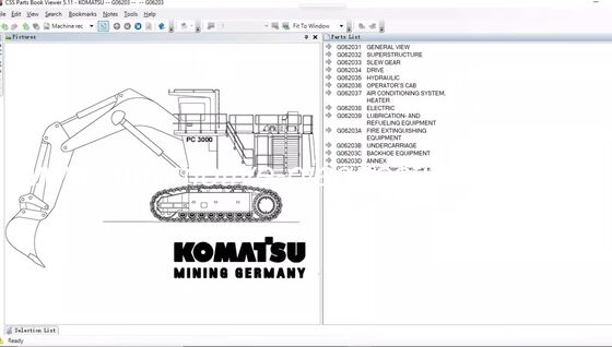 İyi bir fiyat. [Komatsu EPC] 2022.03 CSS EPC Komatsu için yedek parçalar kataloğu çevrimiçi