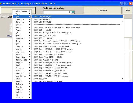 İyi bir fiyat. TachoSoft kilometre sayacı / km hesaplama v21.5, Audi, Acura otomotiv teşhis yazılımı çevrimiçi