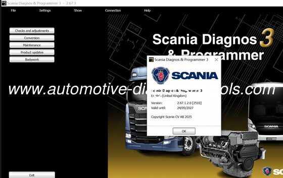 İyi bir fiyat. 2026 En yeni Scania VCI & VCI3 SDP3 V2.69.1 Scania Kamyonları/Otobüsleri için Otomobil Teşhis Yazılımı çevrimiçi