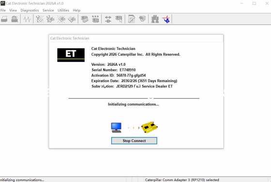 İyi bir fiyat. CAT ET Yazılım 2026A CAT Elektronik Teknisyen 1 Kez Ücretsiz Aktivasyonlu çevrimiçi