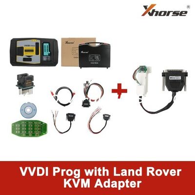 İyi bir fiyat. Xhorse VVDI PROG Programlayıcı, Lehim Gerektirmeyen Land Rover KVM Adaptörü ile çevrimiçi